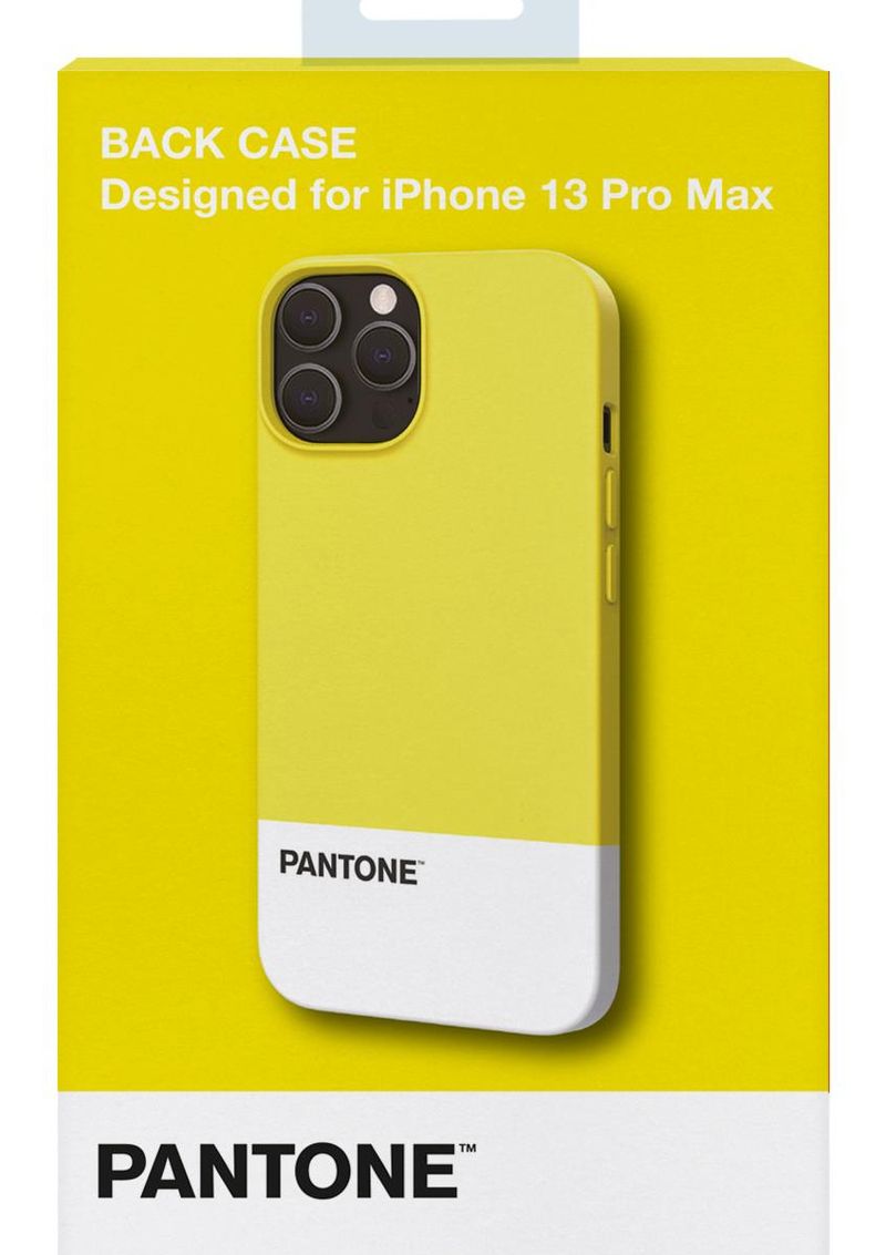 Pantone-PT-PC1008Y-custodia-per-cellulare-155-cm--6.1---Cover-Bianco-Giallo