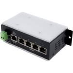 EXSYS EX-6100POE switch di rete Gigabit Ethernet (10/100/1000) Supporto Power over Ethernet (PoE) Nero, Grigio