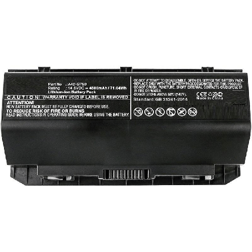 CoreParts-MBXAS-BA0088-ricambio-per-laptop-Batteria--Laptop-Battery-for-Asus-66Wh---Li-ion-14.8V-4400mAh-Black---66Wh-Li