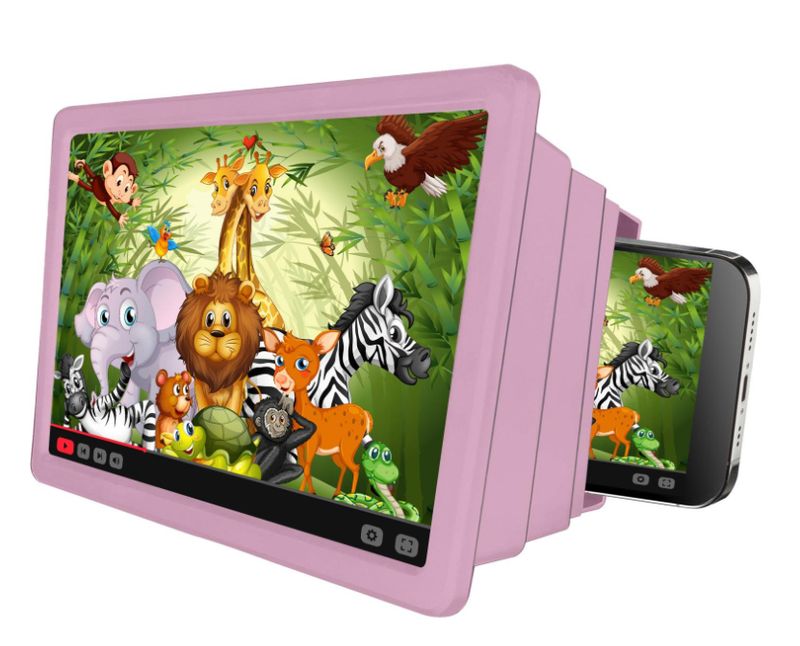 Celly-Accessori-Smartphone-Marca-Modello-Screen-Magnifier-Kids-Pink