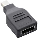 InLine Convertitore DisplayPort da mini DisplayPort maschio a HDMI femmina - FullHD