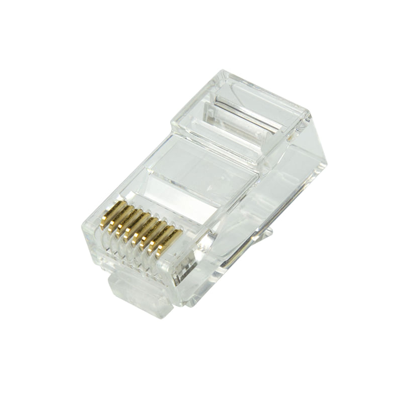 Connettore-RJ45-Cat.6A-UTPAdatto-per-cavi-solidi-e-flessibiliPerni-placcati-in-oro-3-punteAdatto-per-cavi-rotondi-AWG24-