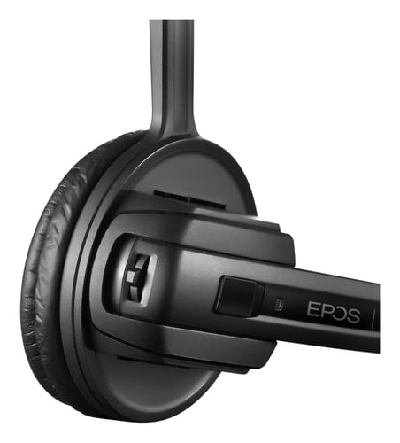 EPOS--SENNHEISER-IMPACT-D-10-Phone---EU-Auricolare-Wireless-A-clip-A-Padiglione-Passanuca-Ufficio-Nero-Argento