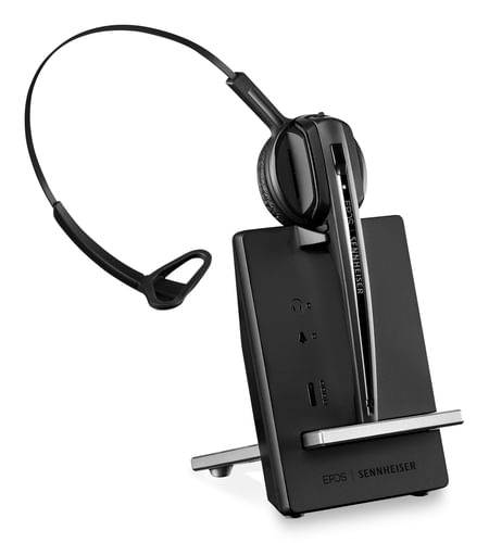 EPOS--SENNHEISER-IMPACT-D-10-Phone---EU-Auricolare-Wireless-A-clip-A-Padiglione-Passanuca-Ufficio-Nero-Argento