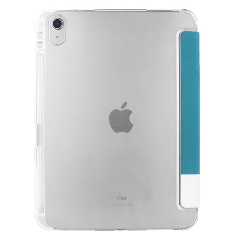 Celly-Pantone-Cover-iPad-10Gen-Custodia-Tablet-Colorata-Protettiva-Cover-Tablet-con-Design-Elegante-e-Sottile-con-Porta-Penna-Adatta-per-Modelli-iPad-10.9--10-Generazione-Cyan