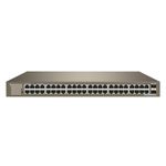 Tenda Switch Gigabit Ethernet da 50 Porte Tenda, 48 Porte Gigabit + 2 Porte Gigabit SFP Switch non Gestito, VLAN