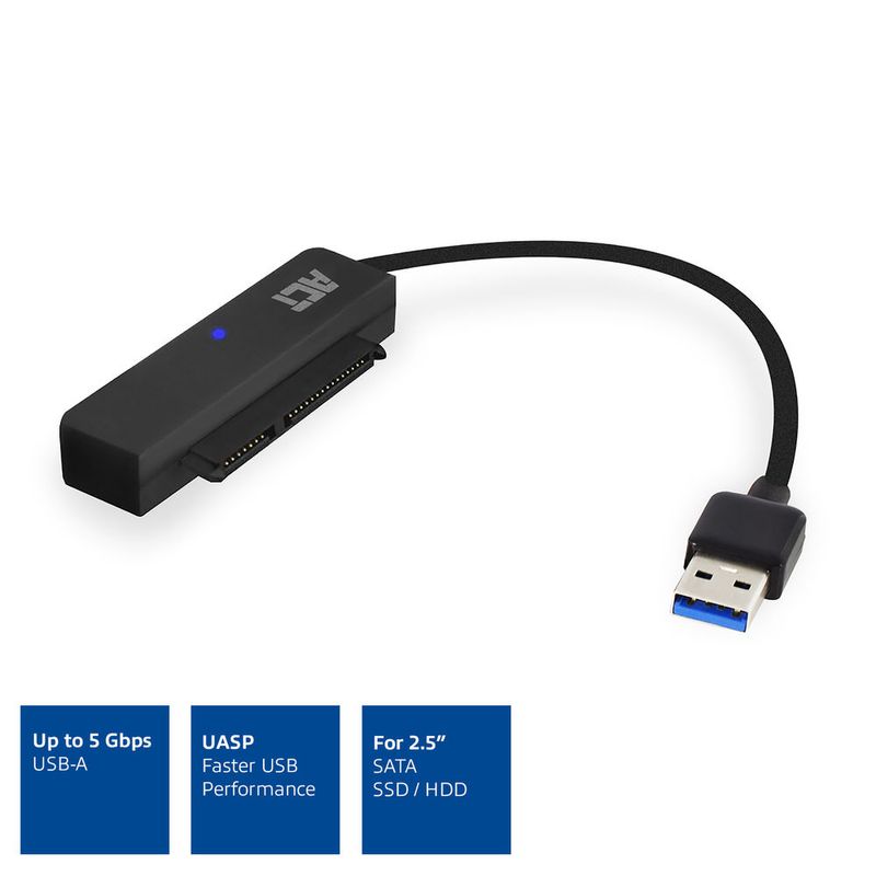 Modulo-ACT-AC1510-per-cavo-SATA-USB-Type-A-Nero