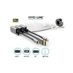 Vivolink PROADRING13S cavo e adattatore video HDMI Alluminio (Pro Adapter Ring USB-C - DisplayPort Mini - DisplayPort Li