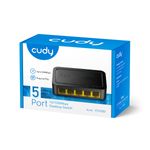 Cudy-FS105D-switch-di-rete-Fast-Ethernet--10-100--Nero