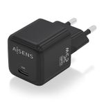 AISENS-ASCH-25W1P013-BK-Caricabatterie-per-dispositivi-mobili-Universale-Nero-AC-Ricarica-rapida-Interno