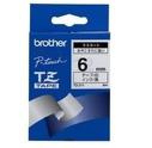 Brother-Black-on-White-Gloss-Laminated-Tape-6mm-nastro-per-etichettatrice-TZ