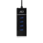 Hub-di-interfaccia-ACT-AC6415-USB-3.2-Gen-1--3.1-Gen-1--Type-C-5000-Mbit-s-Nero