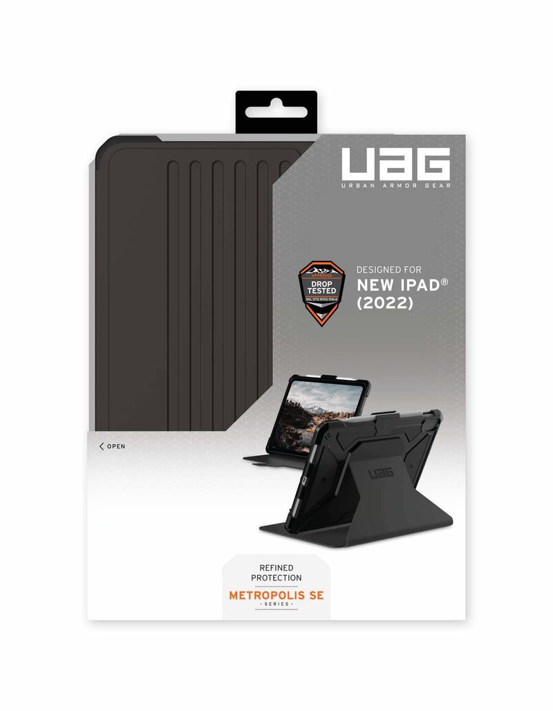 Menatwork-Metropolis-SE-277-cm-10.9-Custodia-a-libro-Nero--UAG-Metropolis-SE-Series---Flip-cover-for-tablet---rugged---p