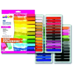 CWR MY/MCP48 gesso per lavagna Colori assortiti 48 pz