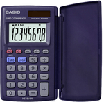 Casio-HS-8VER-calcolatrice-Tasca-Calcolatrice-di-base-Blu