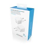 AISENS-ASCH-25W1P012-W-Caricabatterie-per-dispositivi-mobili-Universale-Bianco-AC-Ricarica-rapida-Interno