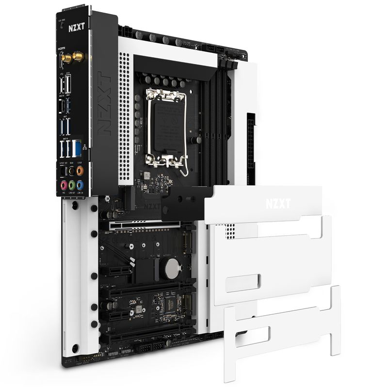 NZXT-N7-Z790-Intel-Z790-LGA-1700-ATX--NZXT-N7-Z790-MB---Wi-Fi-and-White-Cover-