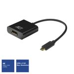 Cavo-adattatore-video-ACT-AC7320-015-m-USB-Type-C-DisplayPort-Nero