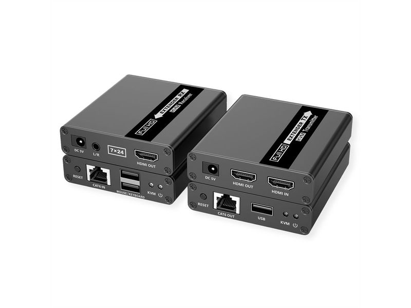 VALUE-KVM-Verlangerung-via-TP-USB---HDMI--1080P-60Hz----Audio-70m--14.99.3042-