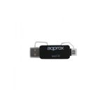 Approx APPC33 lettore di schede USB 2.0/Micro-USB Nero