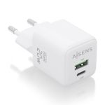 AISENS-ASCH-20W2P010-W-Caricabatterie-per-dispositivi-mobili-Universale-Bianco-AC-Ricarica-rapida-Interno