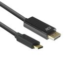 ACT AC7325 cavo e adattatore video 2 m USB tipo-C DisplayPort Nero