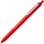 Pentel BX467-B penna a sfera Rosso Penna a sfera retrattile a clip