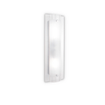 Ideal Lux Applique Moderna Tudor Vetro Trasparente 2 Luci E14