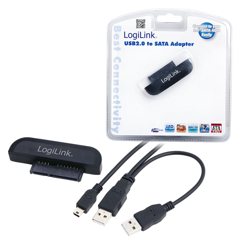 LogiLink-USB-2.0-SATA-Nero