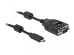 Delock---Adattatore-seriale---USB-C---RS-232-x-1---Nero--90414-