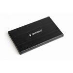 Gembird EE2-U3S-3 contenitore di unità di archiviazione Custodia per Disco Rigido (HDD) Nero 2.5"