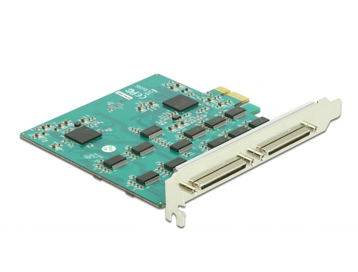 DeLOCK-90501---PCIe---PCIe-1.1---04-m---256-B---Pari---Mark---No---Dispari---Spazio---RTS-CTSXON-XOFF--90501-