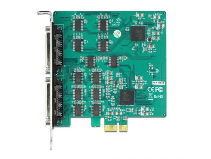 DeLOCK-90501---PCIe---PCIe-1.1---04-m---256-B---Pari---Mark---No---Dispari---Spazio---RTS-CTSXON-XOFF--90501-