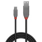 Lindy-36735-cavo-USB-5-m-USB-2.0-USB-A-Micro-USB-B-Nero-Grigio--5M-Usb-2.0-Type-A-To-Micro-B---Cable-Anthra-Line---Warra