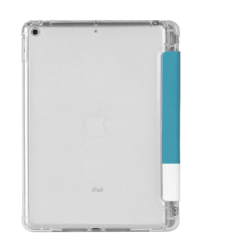 Celly-Pantone-Cover-iPad-7-8-9Gen-Custodia-Tablet-Colorata-Protettiva-Cover-Tablet-con-Design-Elegante-e-Sottile-con-Porta-Penna-Adatta-per-Modelli-iPad-10.2--7-9-Generazione-Cyan