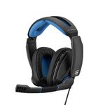 EPOS | SENNHEISER GSP 300 Auricolare Cablato A Padiglione Gaming Nero, Blu