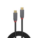 Lindy-36901-cavo-USB-1-m-USB-C-Nero-Grigio--1M-Usb-3.2-Type-C-Cable-5A---Pd-Anthra-Line---Warranty-24M-