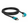 DeLOCK-86992-cavo-HDMI-2-m-HDMI-tipo-A-Standard-Nero-Blu--DeLOCK-High-Speed-HDMI-Cable-straight---angled-8K-2m---Blue-Bl
