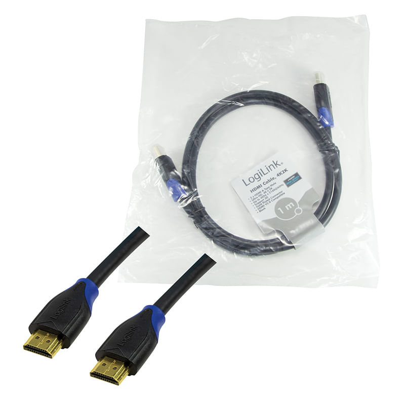 Cavo-HDMI-HDMI-S-S-10-m-LogiLink-High-Speed-placcato-oro-sfuso