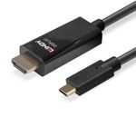 Lindy-43315-cavo-e-adattatore-video-5-m-USB-tipo-C-HDMI-tipo-A-Standard-Nero--5MUSBTYPECTOHDMI4K60ADAPTERCABLEWIT-