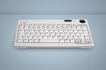 Industry-4.0-Mini-Trackball-Keyboard---Corded---QWERTY---Light-Grey