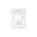 Ideal Lux Applique Moderna Triplo Vetro Bianco 1 Luce E27