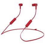 Hiditec AKEN Auricolare Wireless In-ear, Passanuca Musica e Chiamate Bluetooth Rosso