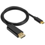 Corsair CU-9000005-WW Videokabel-Adapter 1 m USB Typ-C DisplayPort Schwarz (CU-9000005-WW)