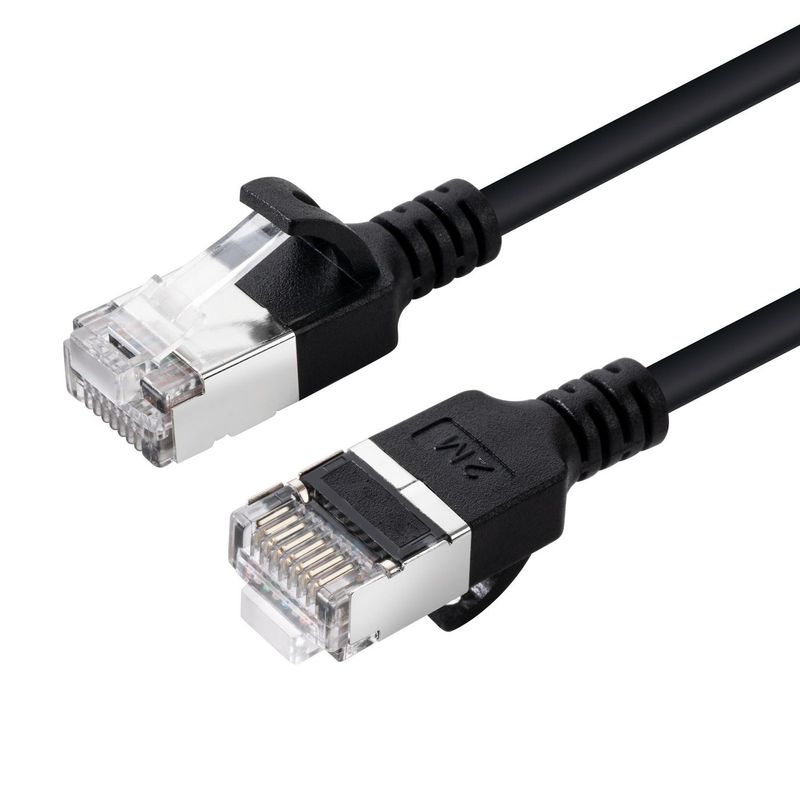 Microconnect-V-FTP6A0025S-SLIM-cavo-di-rete-Nero-025-m-Cat6a-U-FTP-STP--CAT6A-U-FTP-Slim-LSZH-0.25m---Network-Cable-Blac