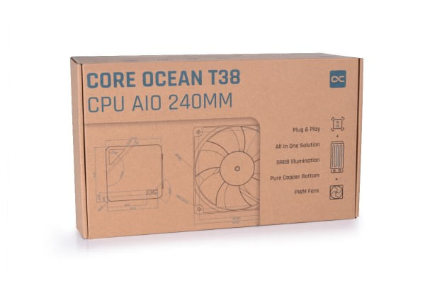 KIT-WATERCOOLING-AIO-ALPHACOOL-CORE-OCEAN-T38---240MM--NOIR-