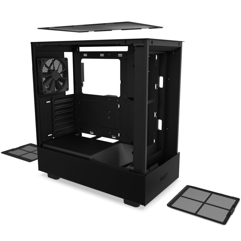 NZXT-H-series-H5-Flow-Trn-Udvidet-ATX-Nessun-strmforsyning-Ordina