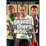 Rockstar DIGITAL GRAND THEFT AUTO V PREMIUM EDITION ONLINE (GTA V) + WHALE SHARK CARD PC GLOBAL