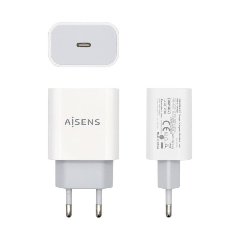 AISENS-A110-0537-Caricabatterie-per-dispositivi-mobili-Bianco-Interno