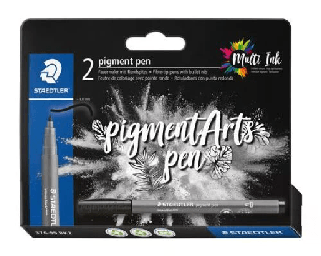 Staedtler-376-Confezione-da-2-pennarelli-a-punta-tonda-in-fibra---Larghezza-linea-ca.-10-mm---Colori-vividi-e-brillanti---Non-ingiallisce-nel-tempo---Nuovo-inchiostro-Multi-Ink---Pigmenti-di-alta-qualita---Colore-Nero